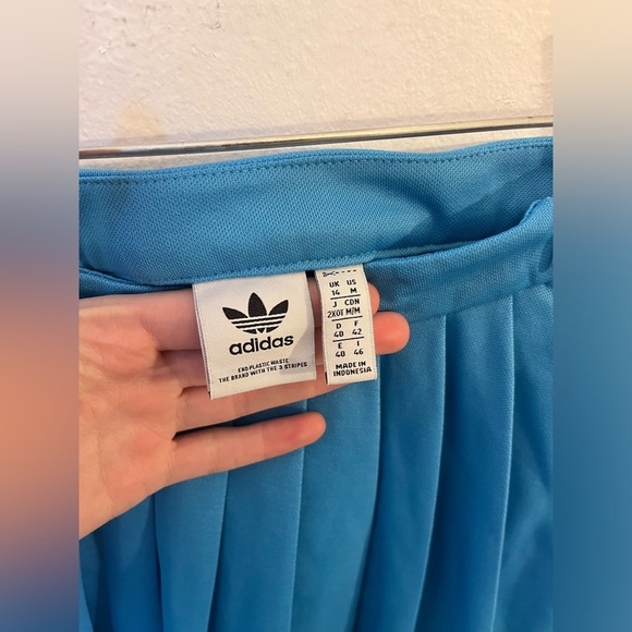 Womens Size Medium Adidas Blue Pleated Skort Vintage Victory Skort - Picture 4 of 5